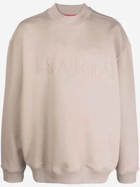 032c Sweatshirt mit Maria-Prägung