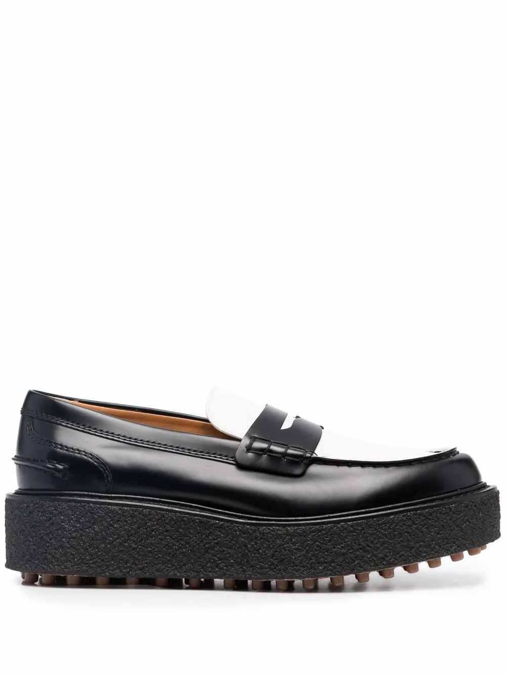 Tod's лоферы на платформе