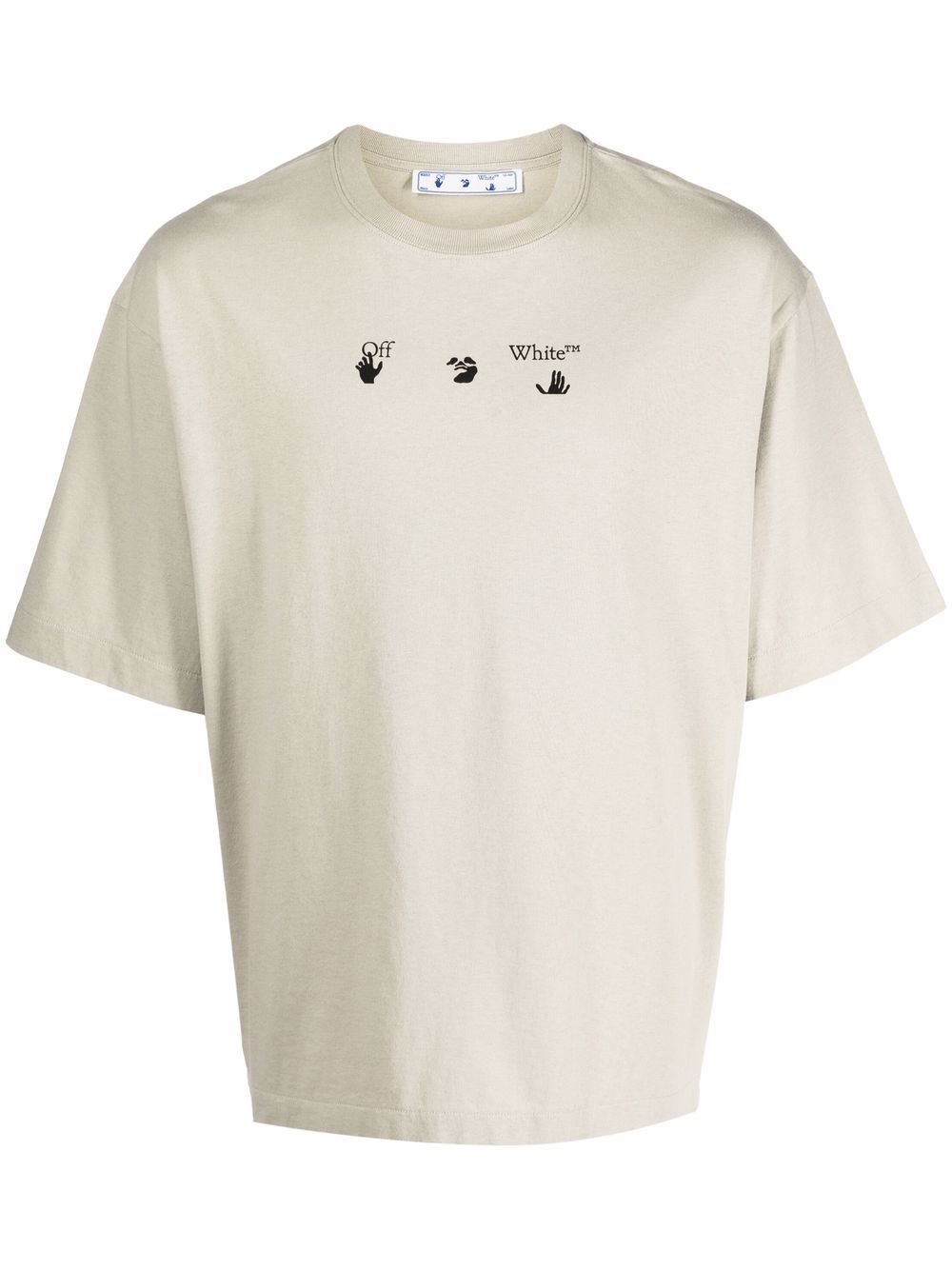 фото Off-white футболка с логотипом arrows