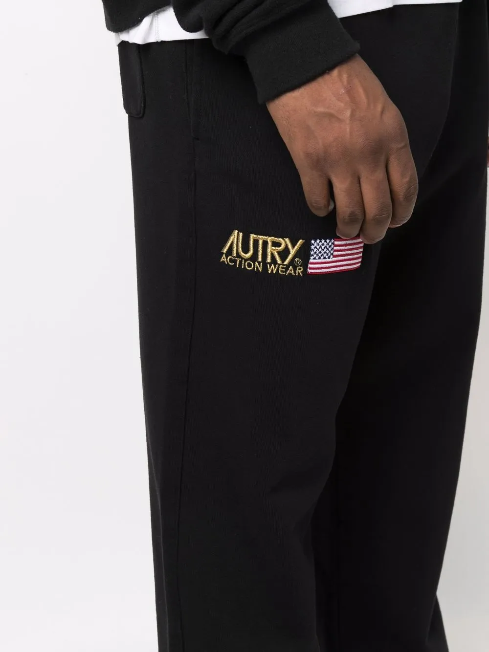 фото Autry спортивные брюки с вышитым логотипом