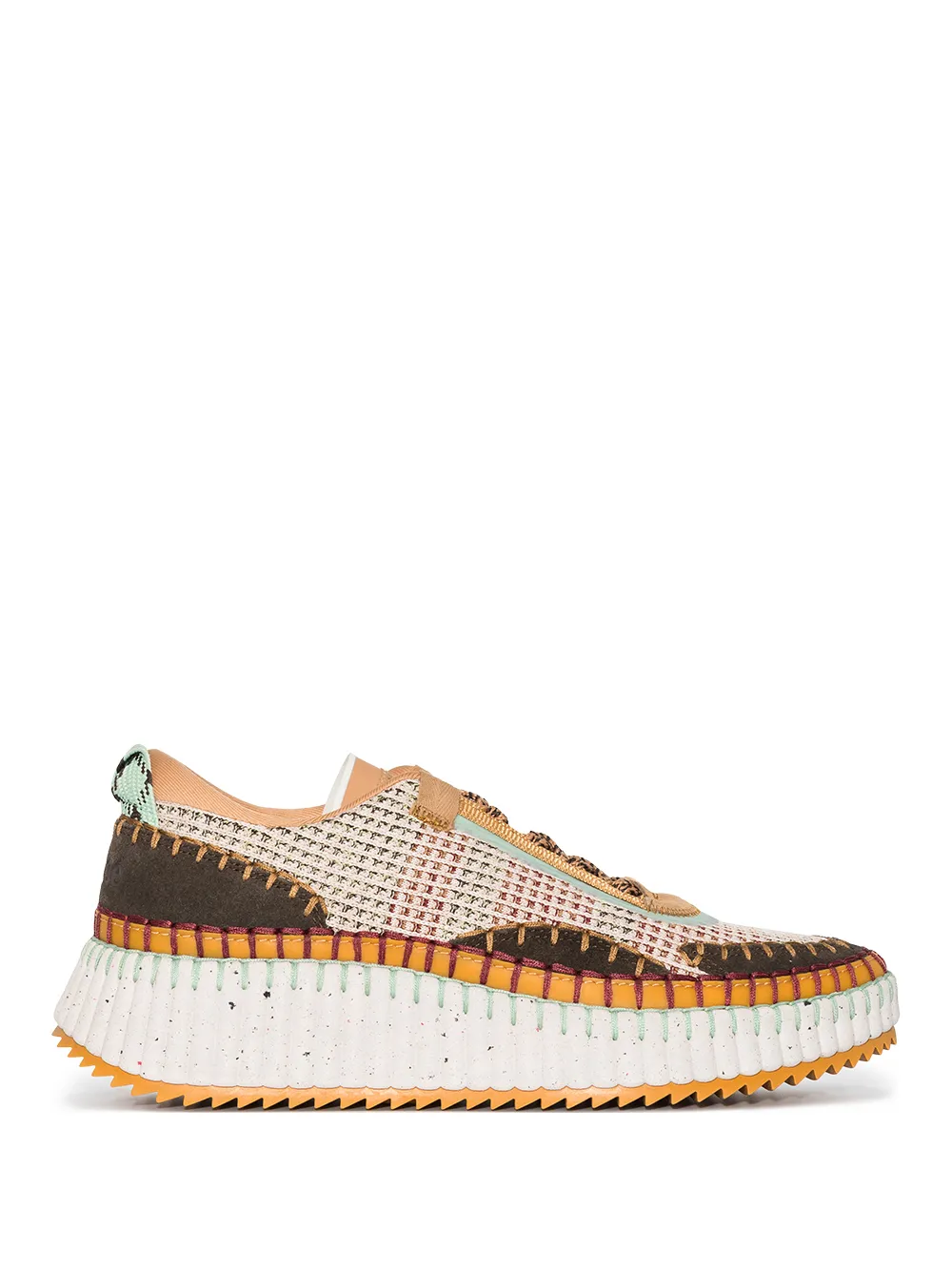 

Chloé Nama low-top sneakers - Brown