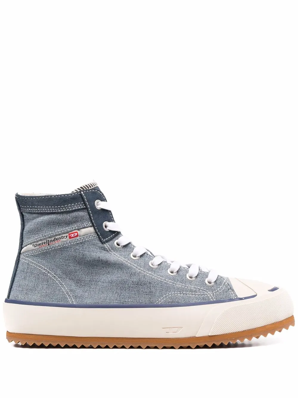 

Diesel tenis altos con agujetas - Azul