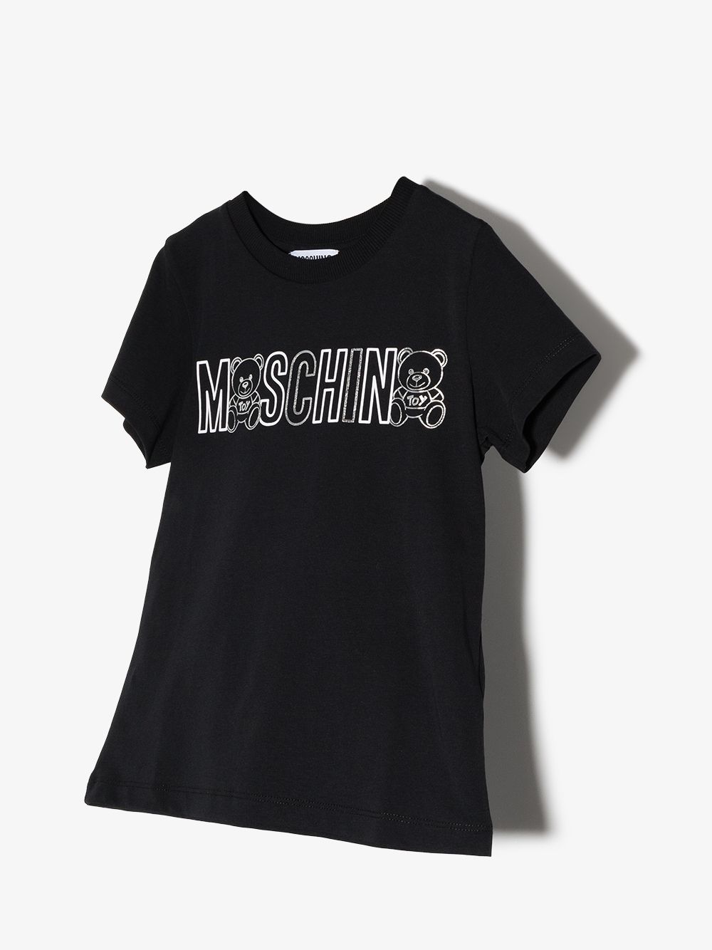 фото Moschino kids футболка с логотипом