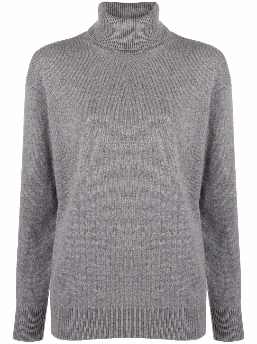 roll-neck cashmere knitted jumper
