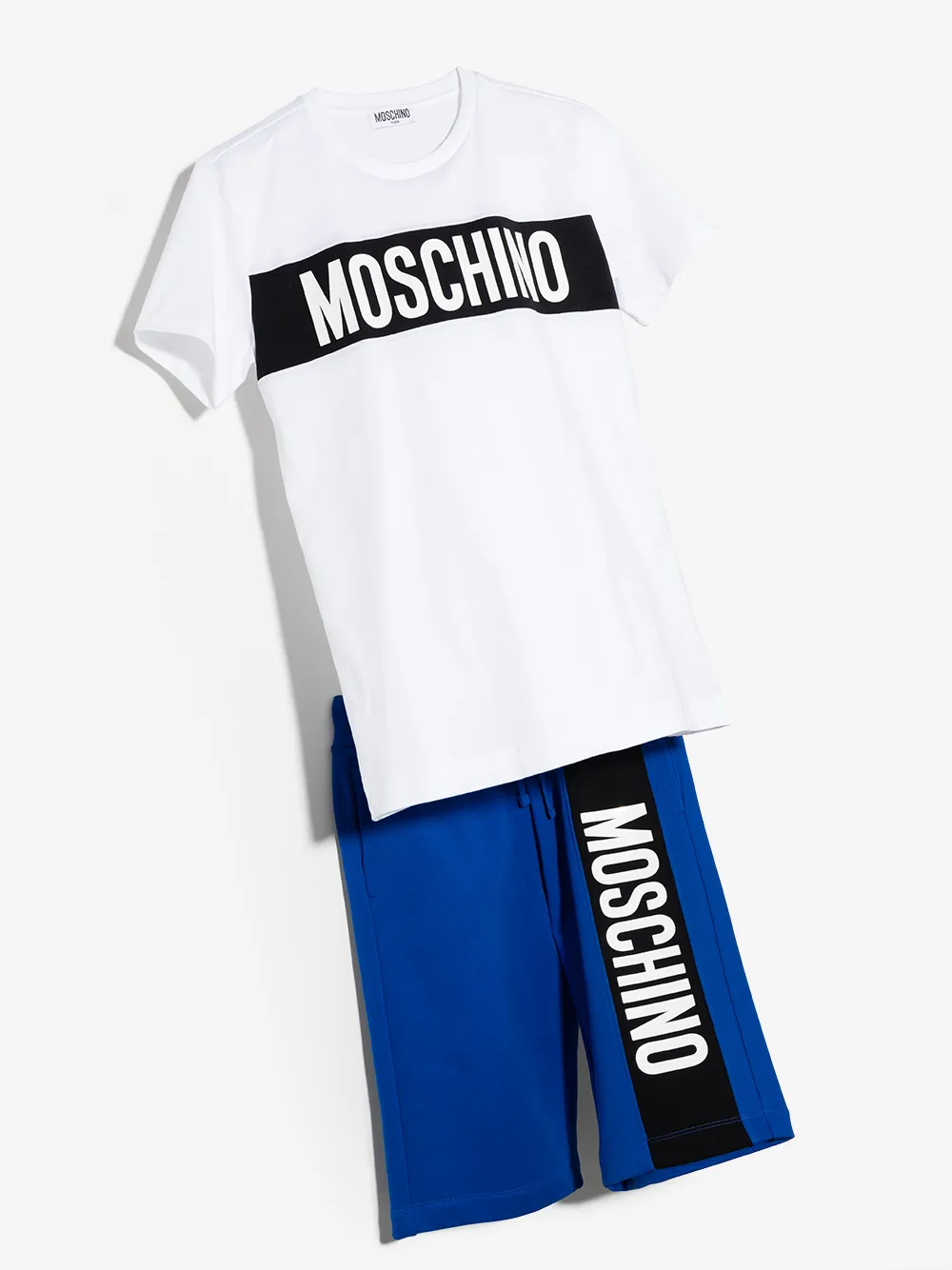 фото Moschino kids спортивный костюм с логотипом