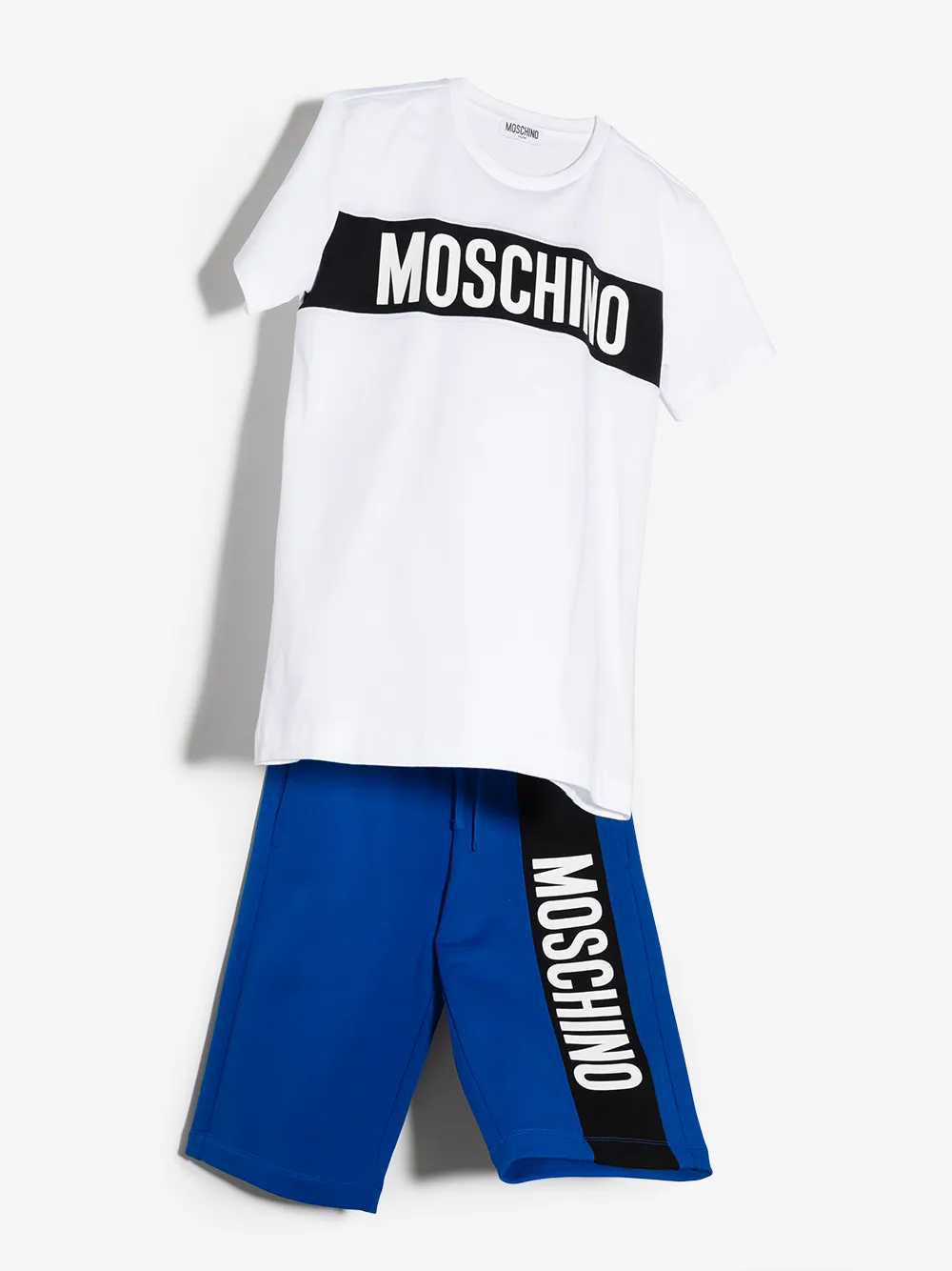 фото Moschino kids спортивный костюм с логотипом