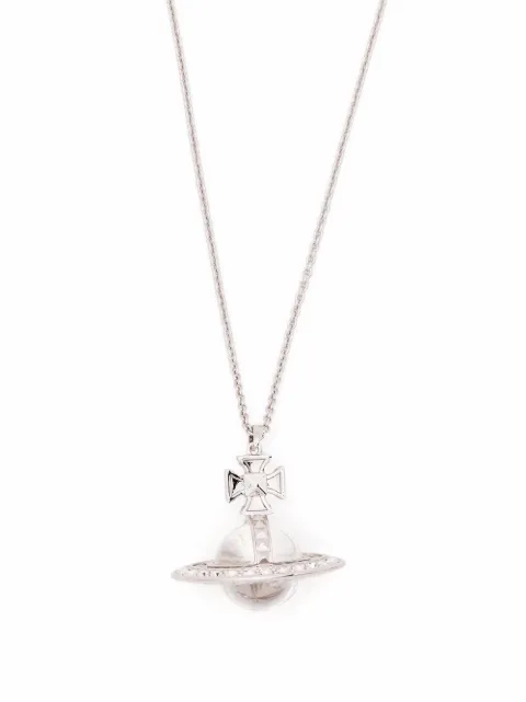 Vivienne Westwood crystal-embellished Orb pendant