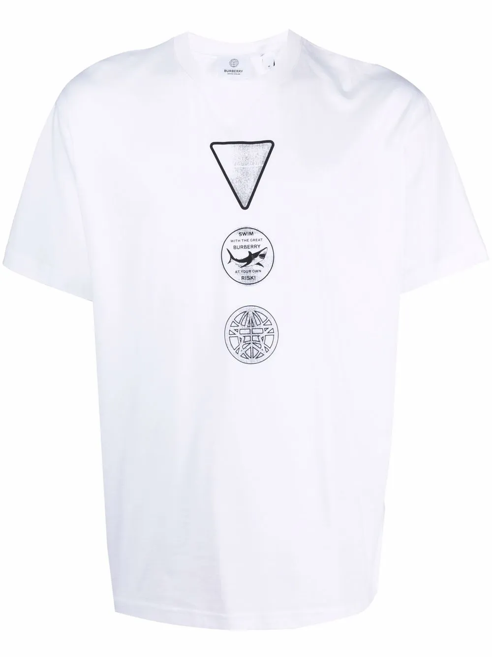 фото Burberry футболка с принтом