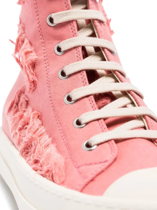 rick owens sneakers pink