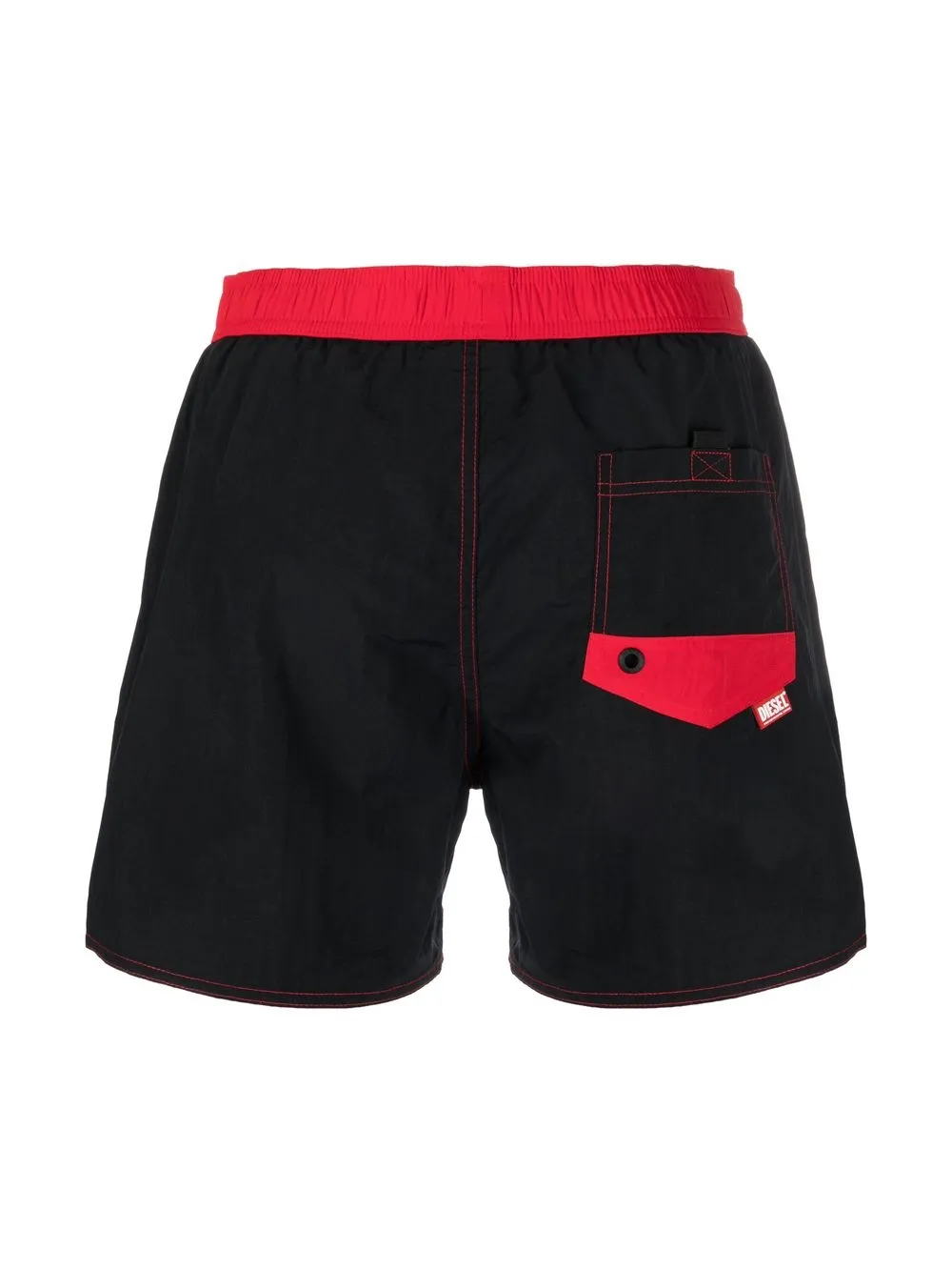 Diesel badbyxor med logotyp | Badshorts | Image 2