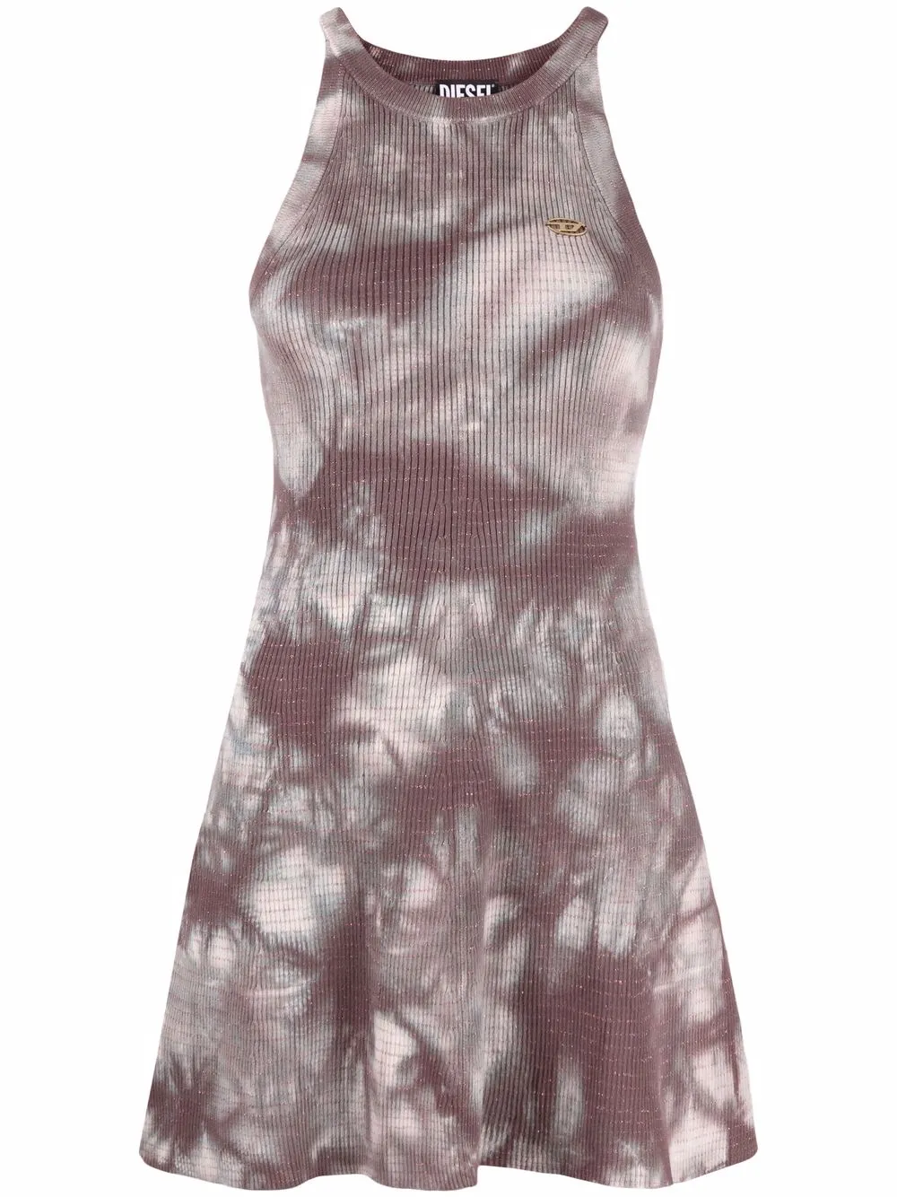 Diesel Metallic jurk Roze