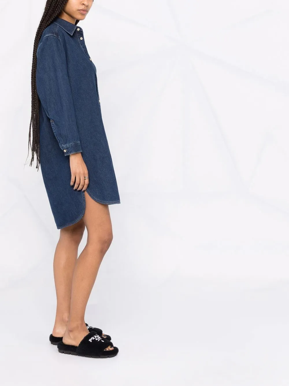 Diesel De-blex denim shirt dress Women