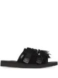 Suicoke Hoto slip-on sandals - Black