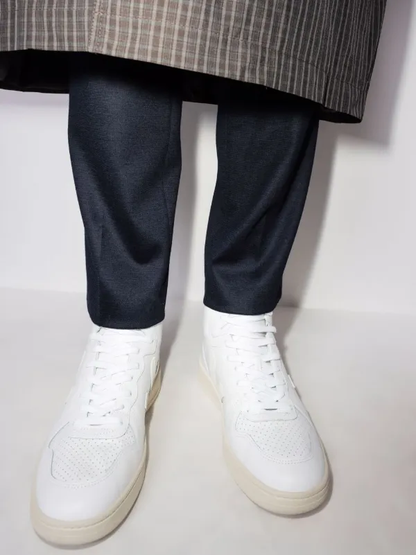 VEJA V-15 CWL ハイカット スニーカー | ホワイト | FARFETCH JP