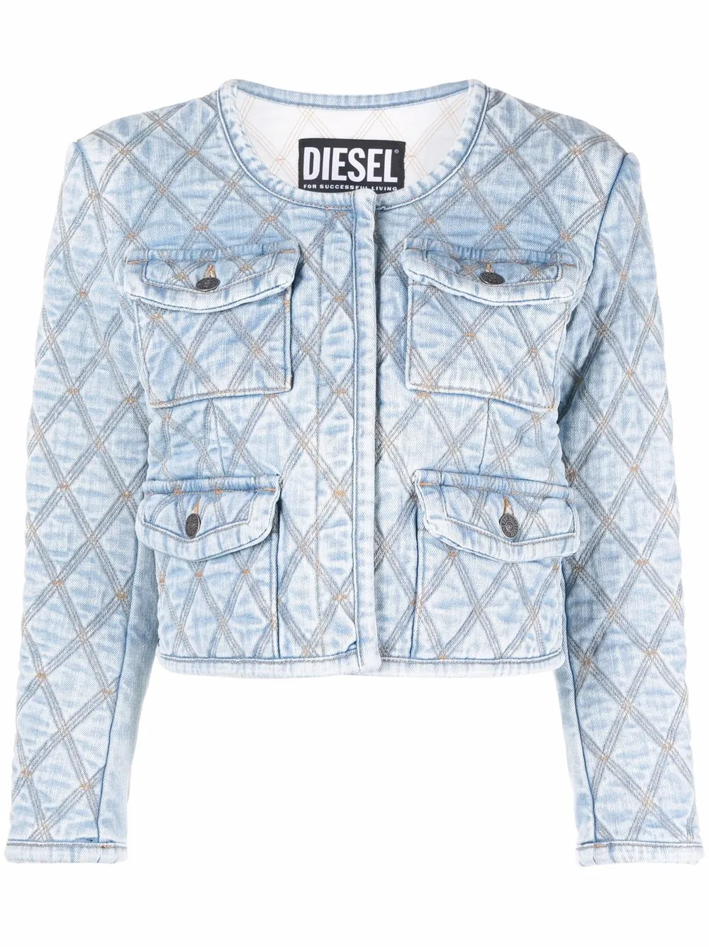 

Diesel chamarra de mezclilla corta - Azul