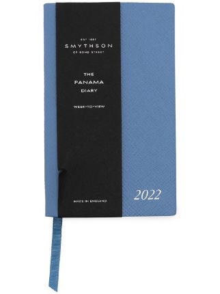 Smythson Panama Leather Notebook - Farfetch