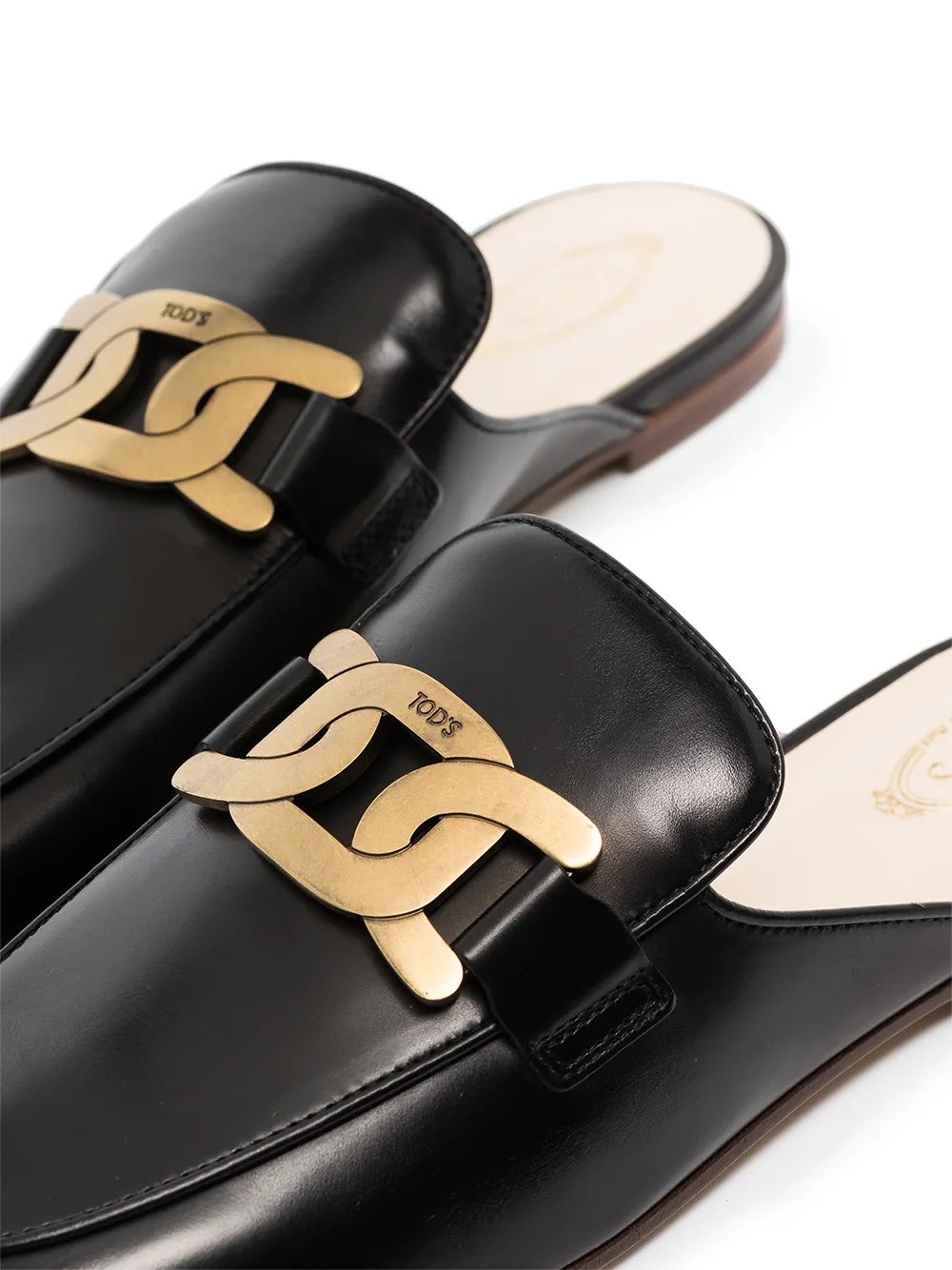 Image 2 of Tod's Sabot loafer mules