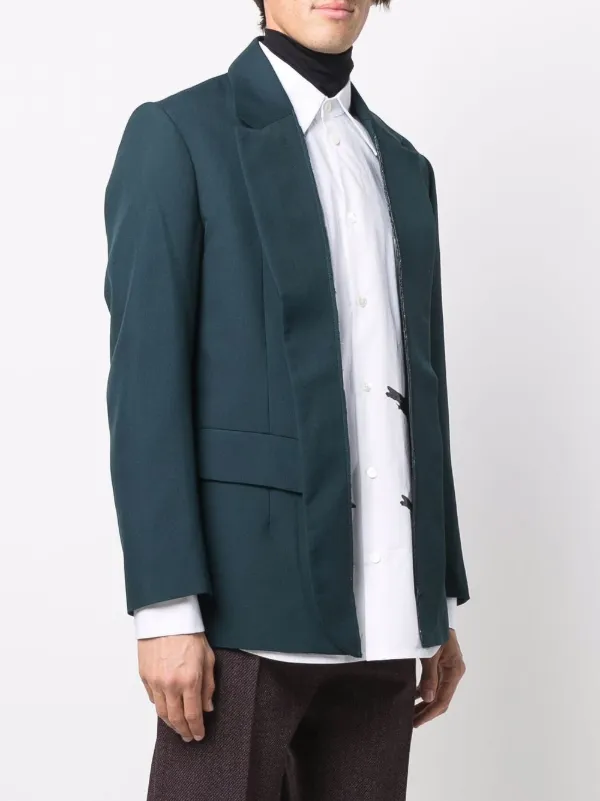 pine green blazer