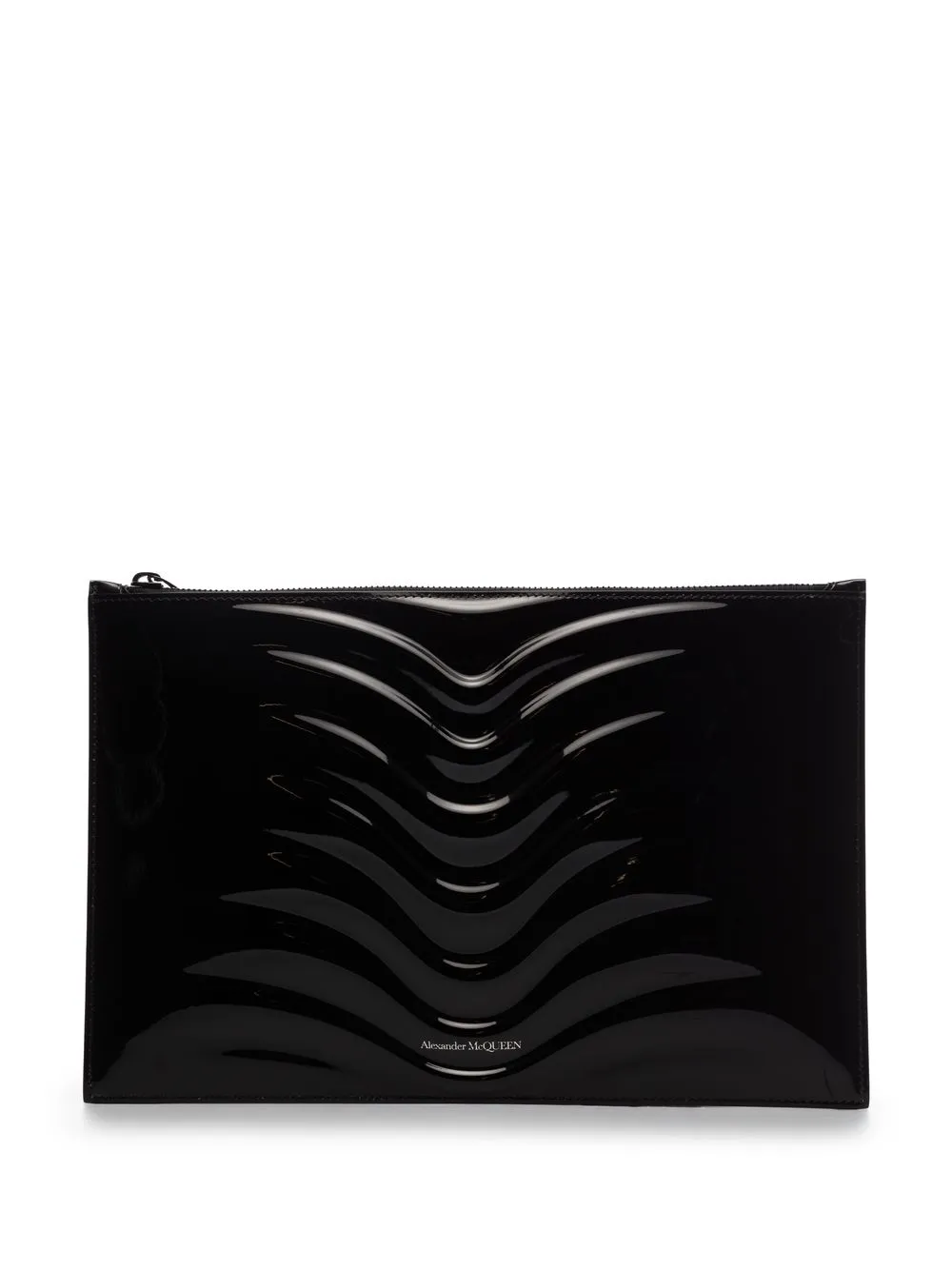 

Alexander McQueen bolsa de mano con cierre - Negro