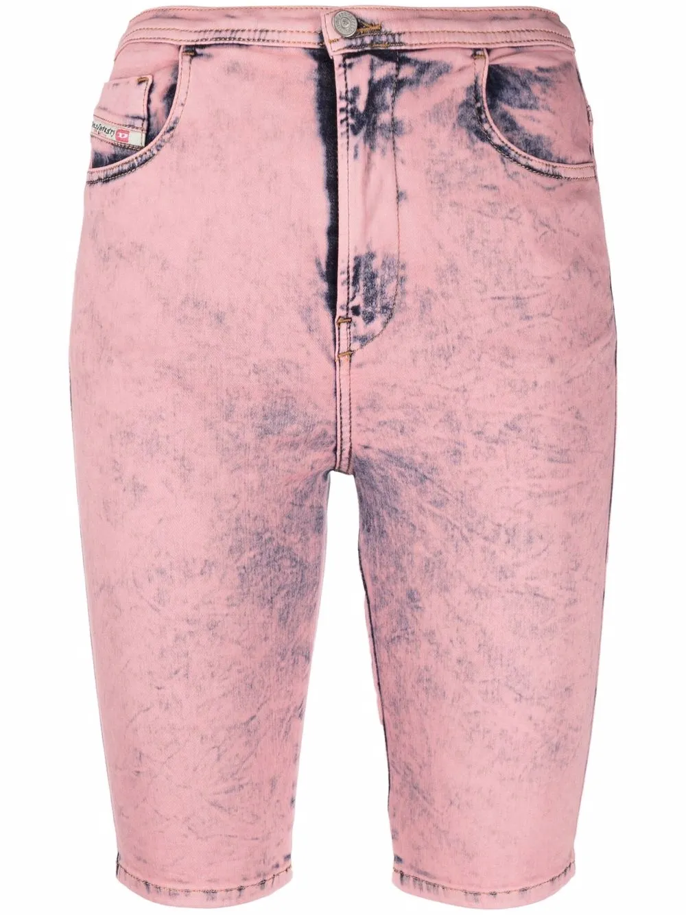 

Diesel shorts de mezclilla con cinco bolsillos - Rosado