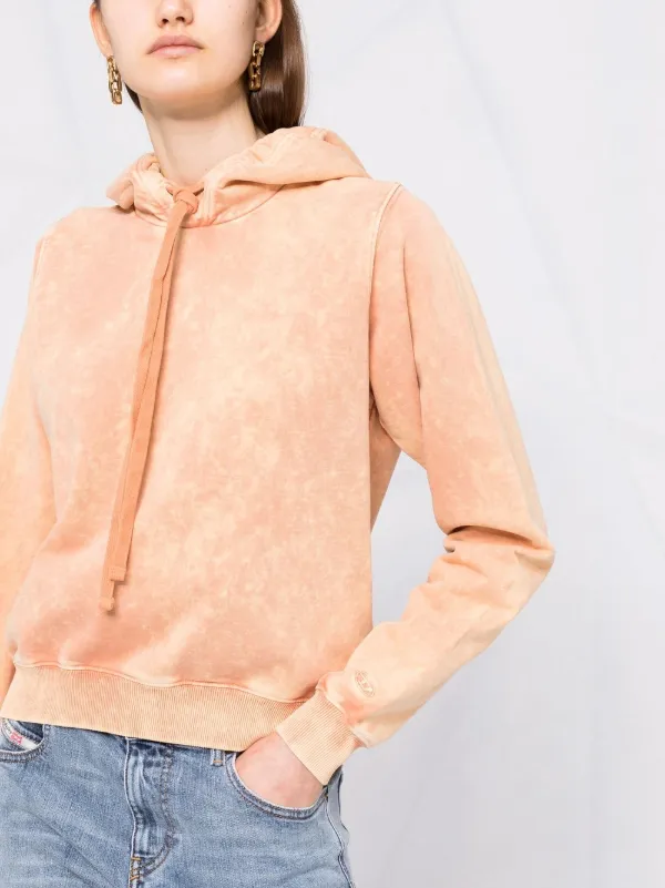 Diesel hoodie orange best sale