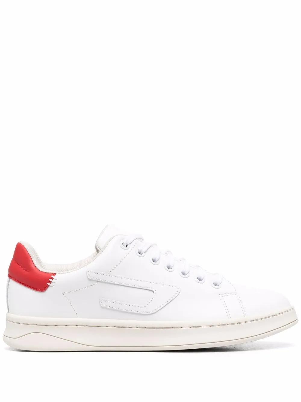 

Diesel debossed-logo low top sneakers - White