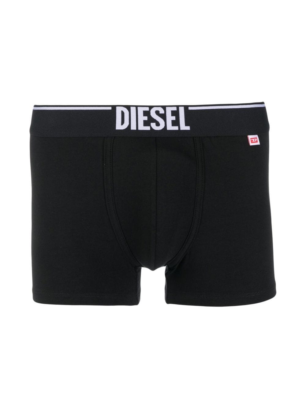 Diesel Boxershorts met logoband - Zwart