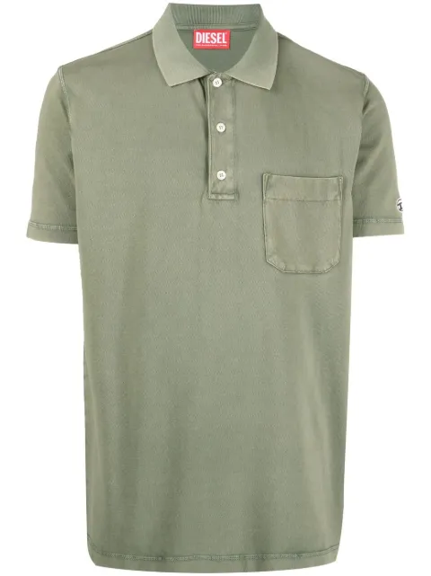 Diesel short-sleeved cotton polo shirt 