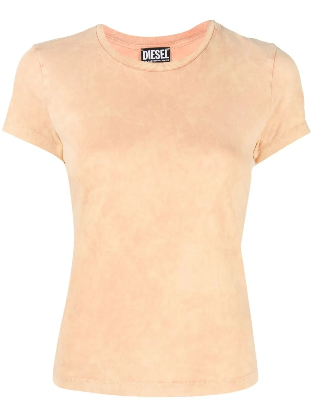 

Diesel playera con efecto lavado - Naranja