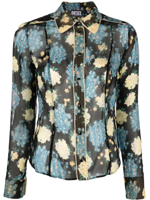 Diesel chemise à fleurs