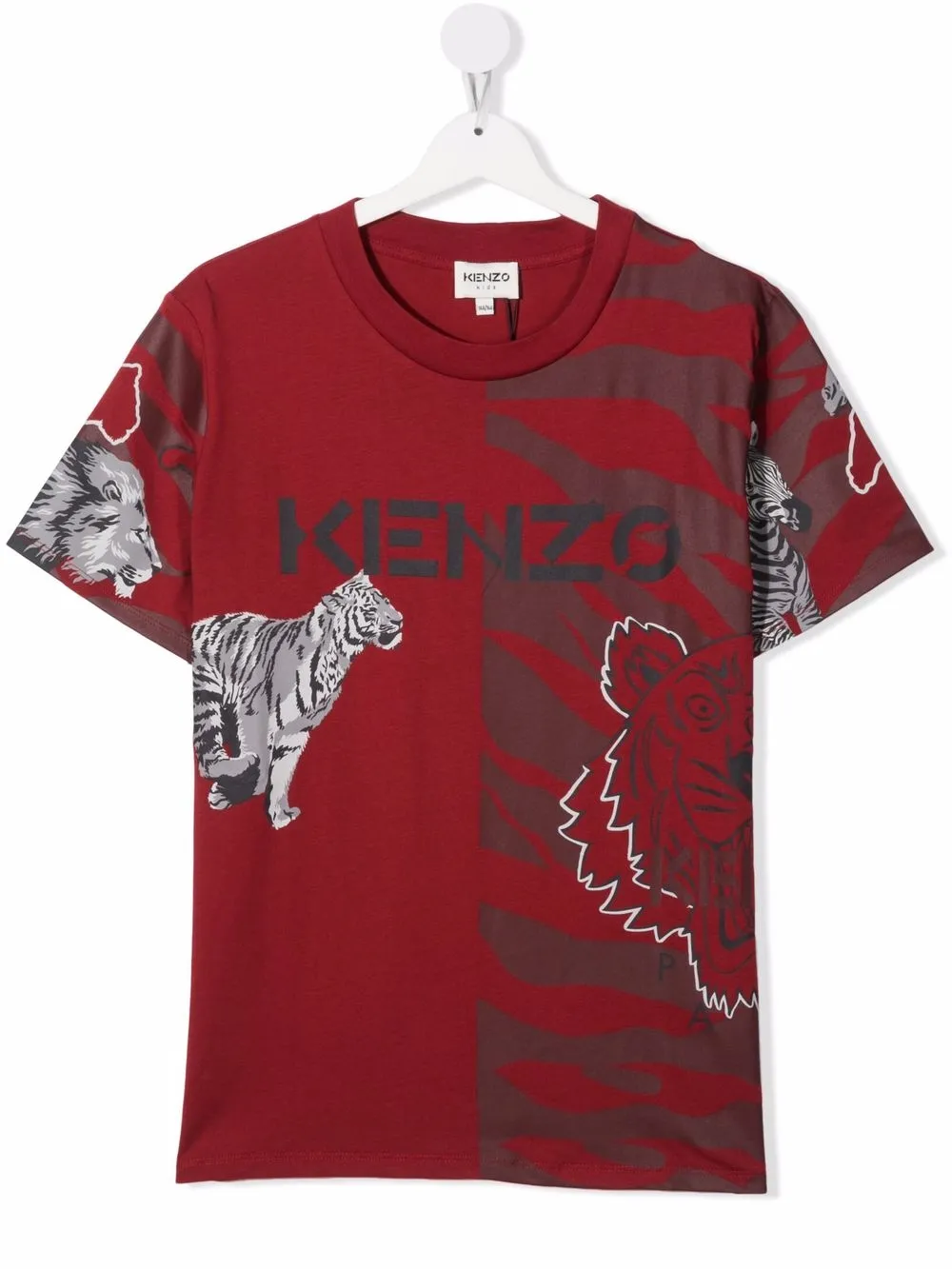 фото Kenzo kids футболка из органического хлопка с логотипом