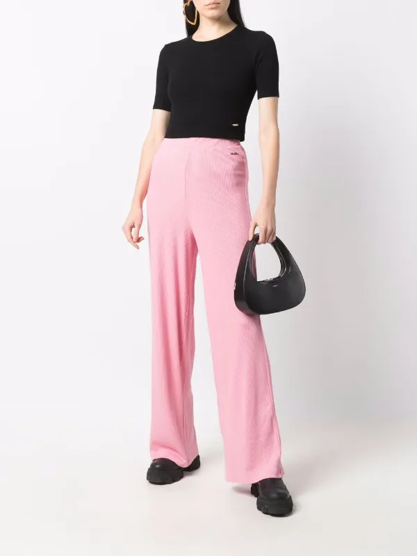Fila Dasha ribbed wide-leg trousers 