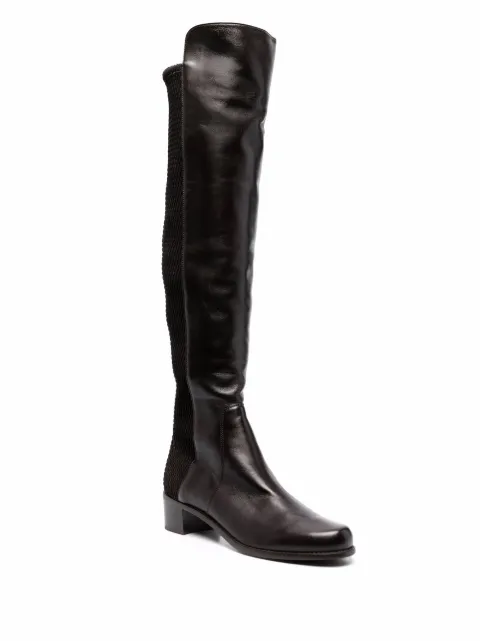 Stuart Weitzman thigh-high leather boots S6274GATEBN - 1