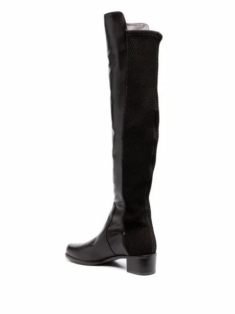 Stuart Weitzman thigh-high leather boots S6274GATEBN - 2