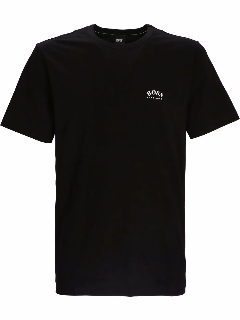 

BOSS playera con logo estampado - Negro