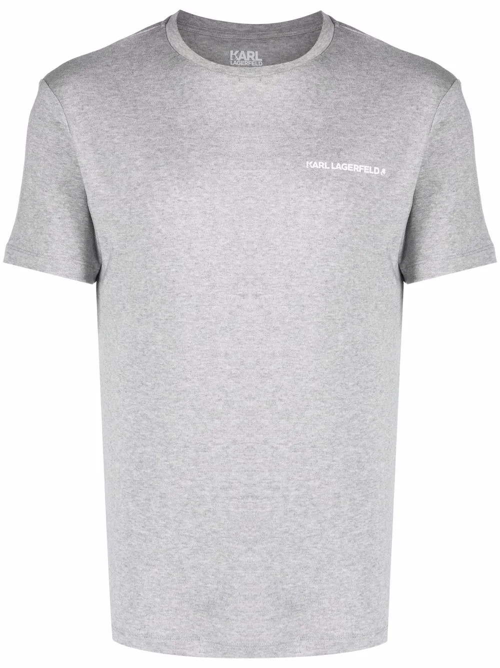 

Karl Lagerfeld logo-print T-shirt - Grey