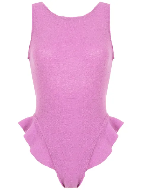 Clube Bossa Goya ruffle trim swimsuit
