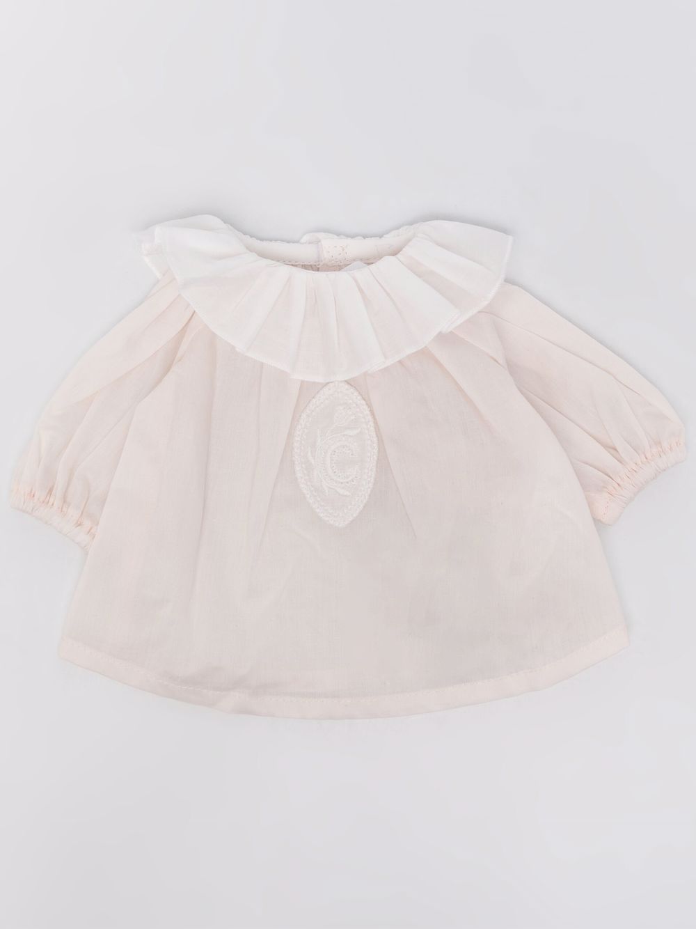 фото Chloé kids mouse soft toy and ruffled neck dress