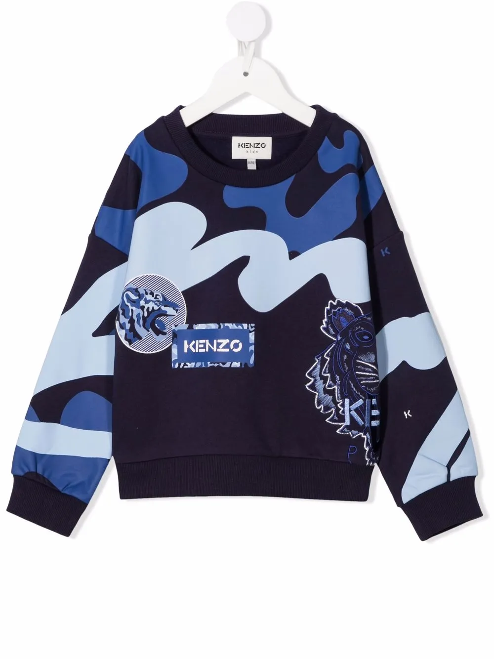 фото Kenzo kids толстовка с логотипом