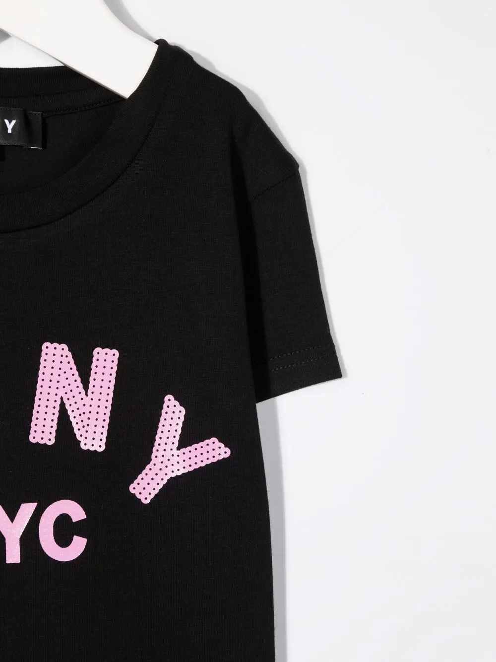 фото Dkny kids футболка с пайетками