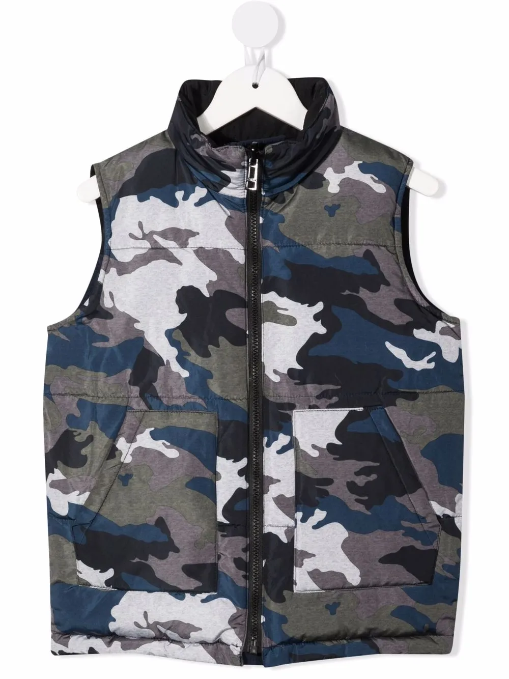 фото Zadig & voltaire kids двусторонний дутый жилет