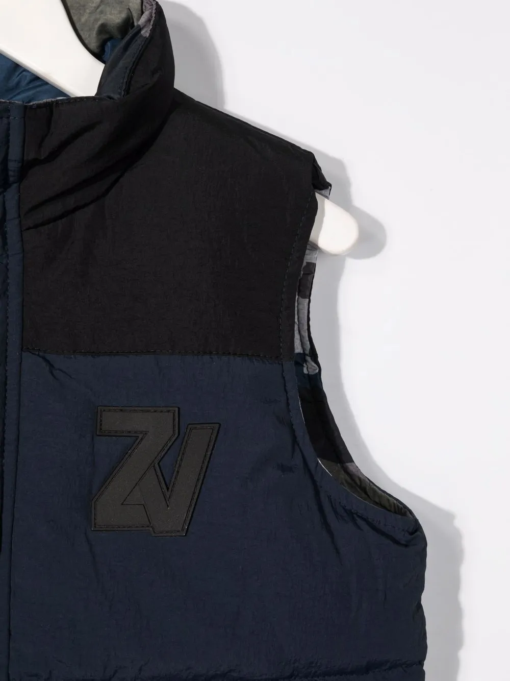 фото Zadig & voltaire kids двусторонний дутый жилет