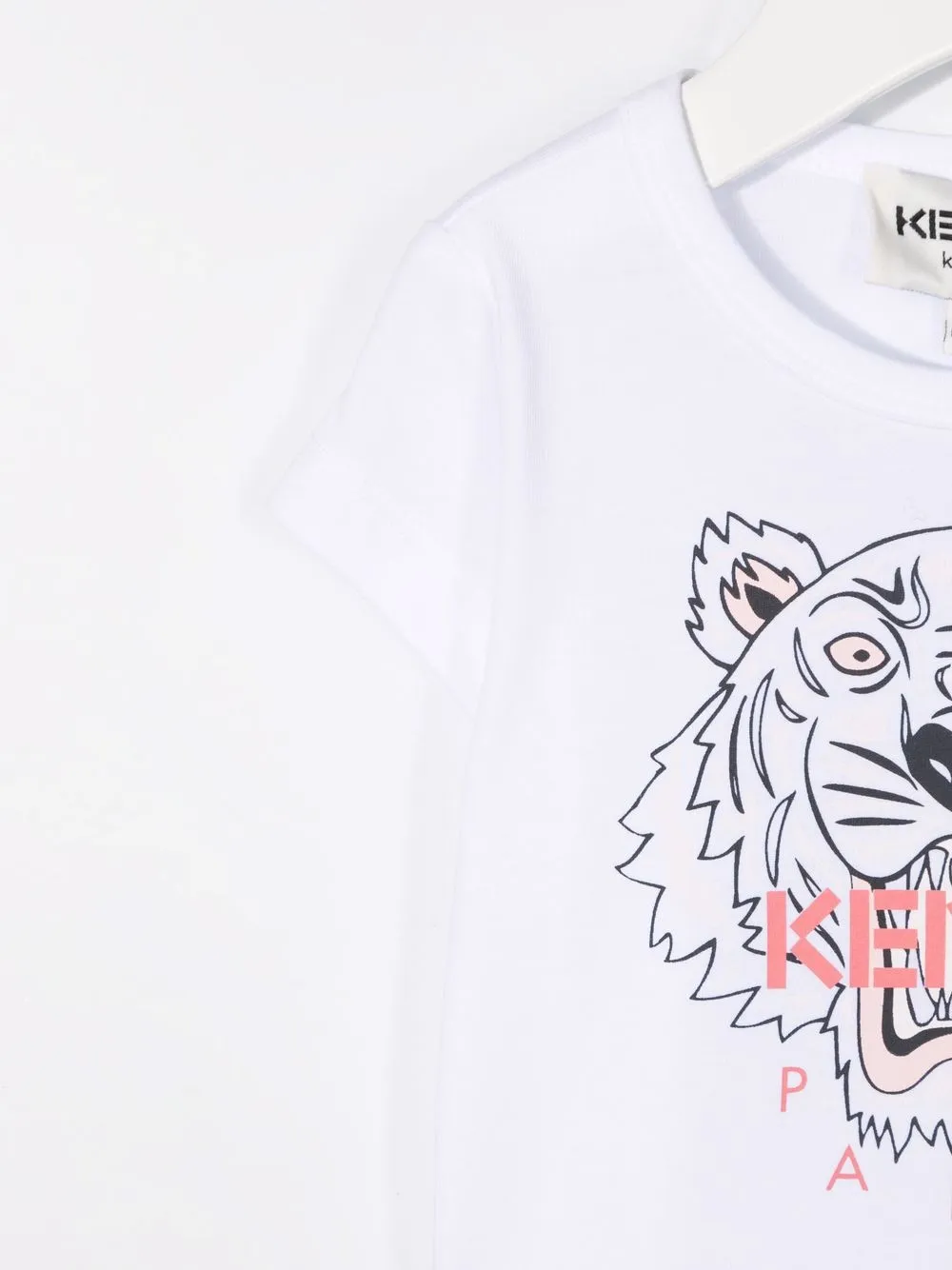 фото Kenzo kids футболка из органического хлопка с логотипом