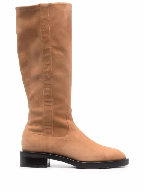 Stuart Weitzman Suède knielaarzen