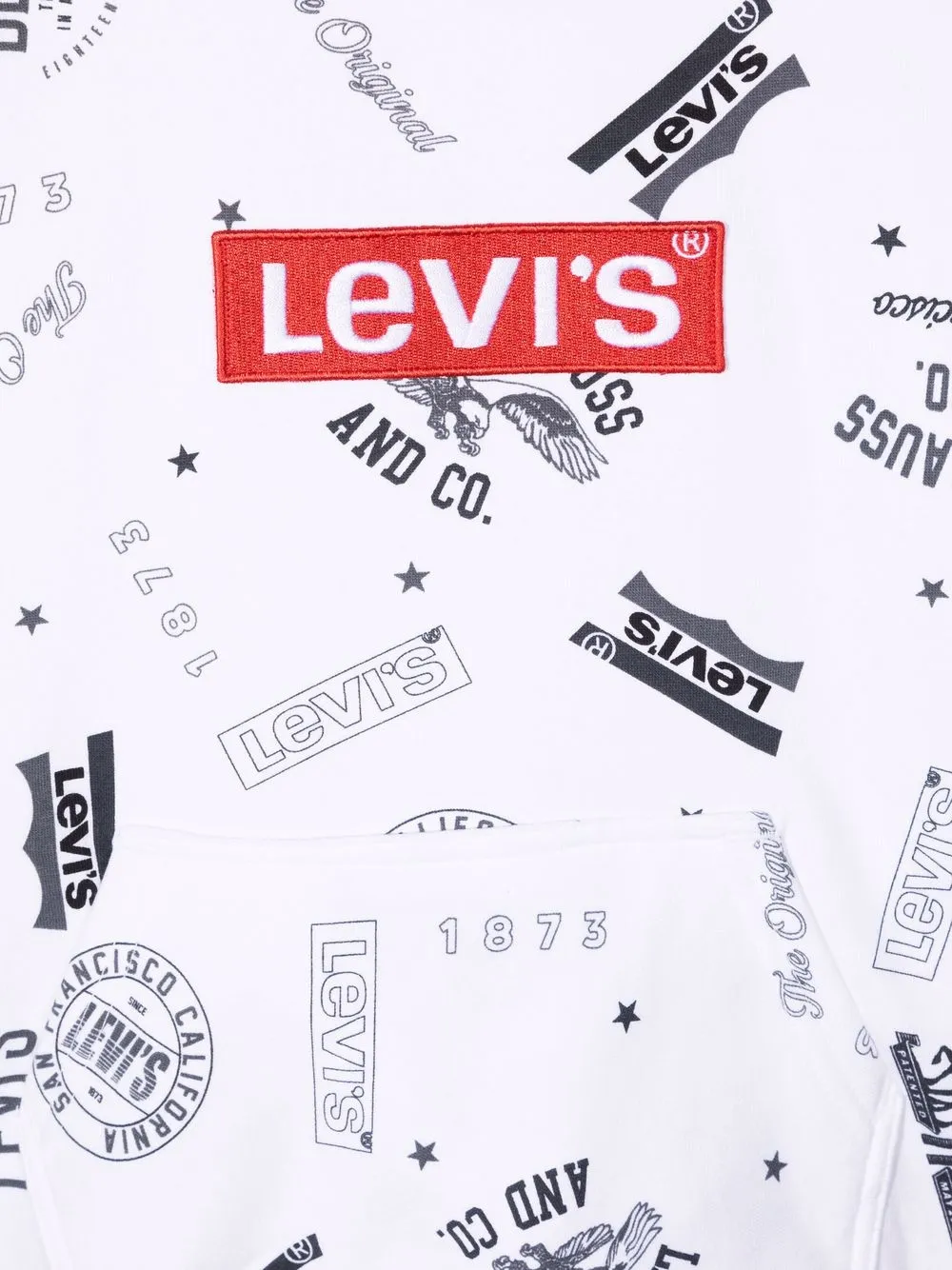 фото Levi's kids худи с логотипом