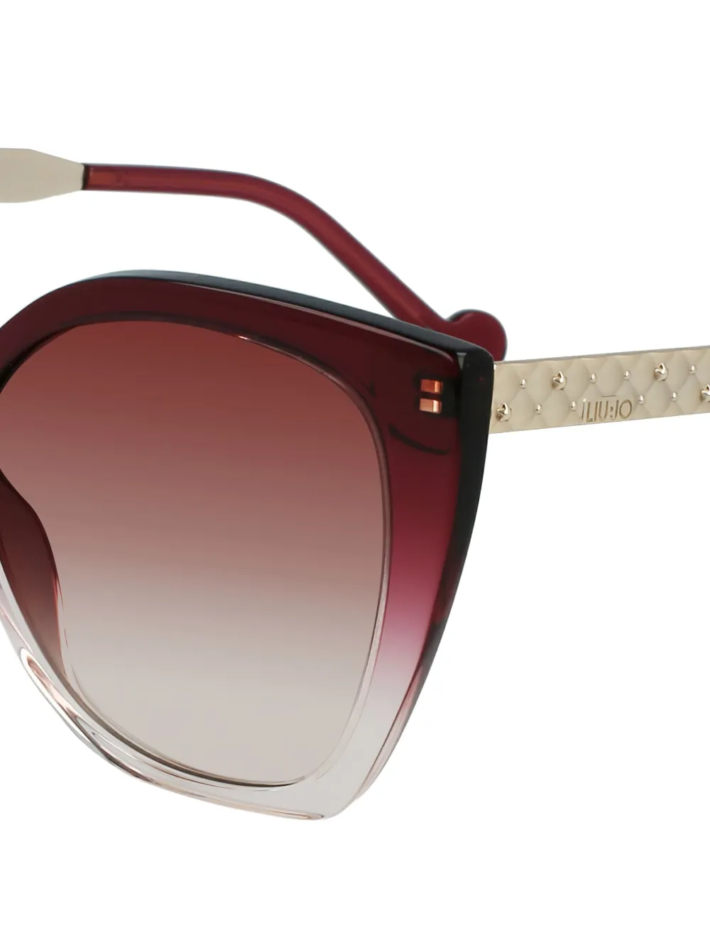 LIU JO cat-eye frame sunglasses - Rood
