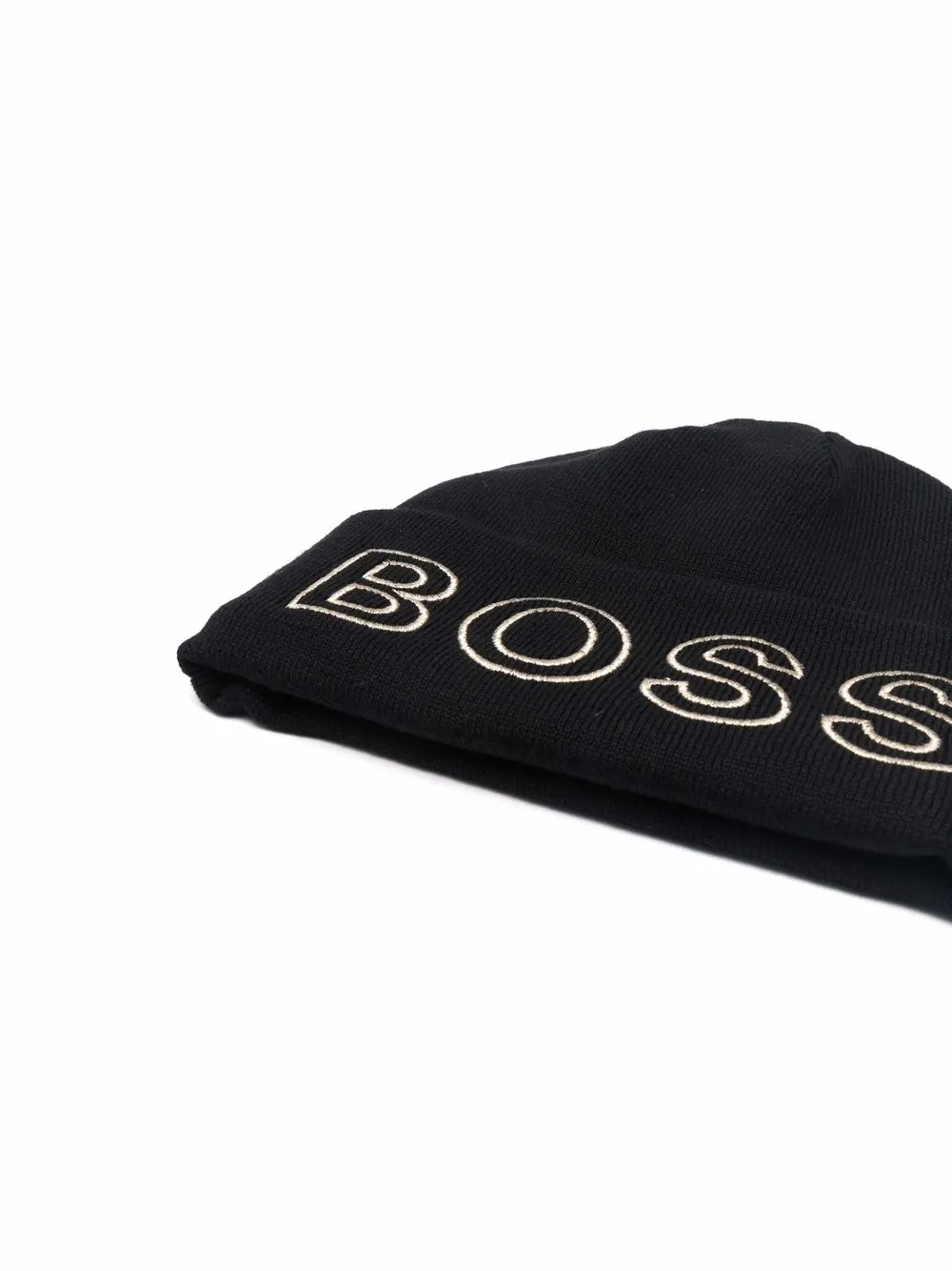 фото Boss kidswear шапка бини с вышитым логотипом