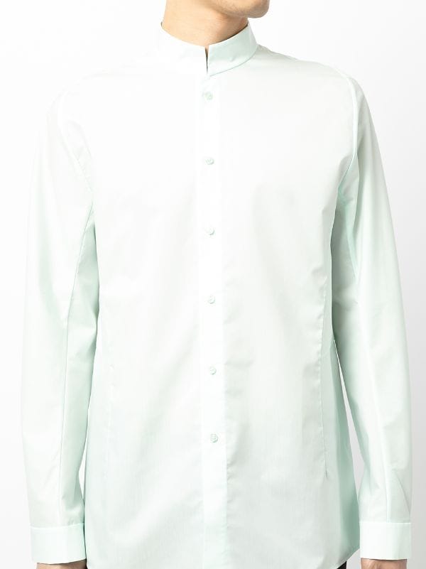 SHIATZY CHEN mandarin-collar long-sleeve Shirt - Farfetch