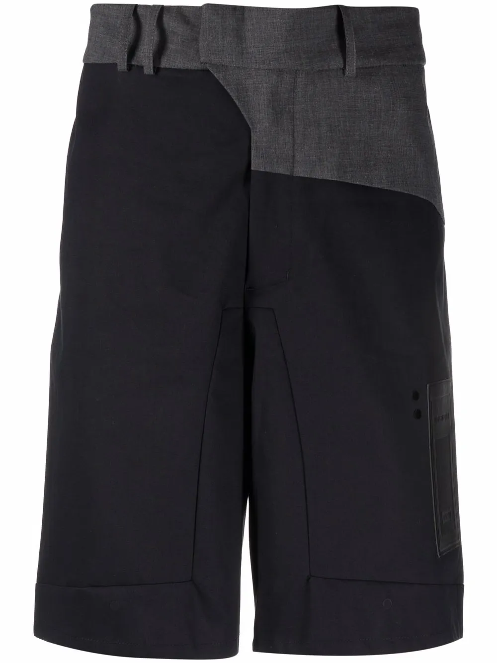 A-COLD-WALL* two-tone shorts - Black