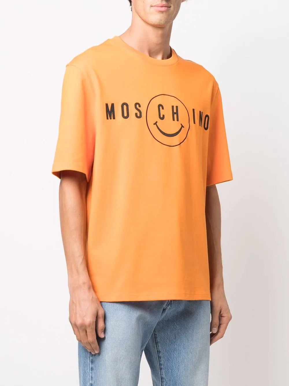 фото Moschino футболка с логотипом